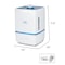 Black & Decker 1.32 Gallon Ultrasonic Warm & Cool Mist Humidifier BUHW50 - alternate 3